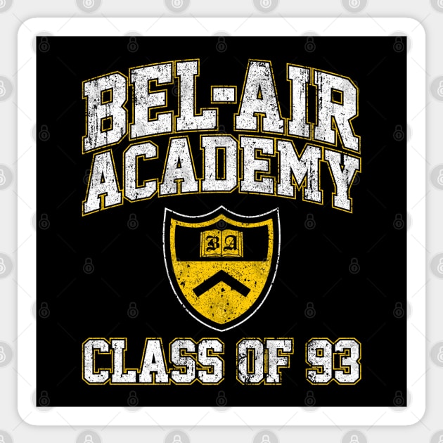 Bel-Air Academy Class of 93 Sticker by huckblade